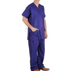 Conjunto de Uniforme Médico Profesional para Hombre, de Algodón, Transpirable, Ligero y Ecológico, para Uso Diario en Hospitales - Product Image 2