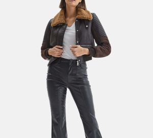Nouveau respirant dernière conception femmes vestes en cuir à la mode 2025 haute qualité femmes meilleure conception vestes en cuir - Product Image 6