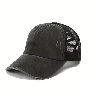<b>Hat</b> With <b>Trucker</b> <b>Hat</b> Wholesale Custom Logo From Vietnam <b>Trucker</b> Cap Adjustable Mens <b>Womens</b> High Quality Golf Cap Rope - Product Image 4