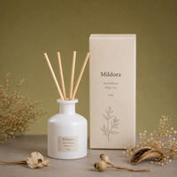 Diffuseur d'huiles essentielles personnalisé écologique, parfum pêche, sans flamme, élégant, inspiré d'Instagram, créatif pour la maison