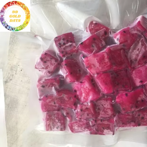 Fruta de dragón congelada de Vietnam de alta calidad procesada con tecnología IQF para exportación a granel - Product Image 2
