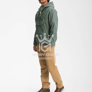 Chaqueta cortavientos de calidad superior personalizable mejor diseño con capucha cuello chaqueta cortavientos personalizado OEM al por mayor - Product Image 3