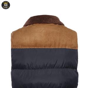 MOQ bajo Suministro directo de fábrica High Street Style Calidad Premium Piel de oveja Sin mangas Chaleco acolchado Chaqueta de invierno ajustable - Product Image 6