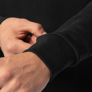 Sudaderas de manga larga para hombre al por mayor, cuello redondo, estilo casual, ajuste holgado, básicas para entrenamiento, mezcla de algodón, para chicos - Product Image 3