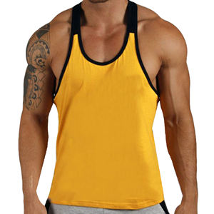 Débardeur pour homme avec logo personnalisé Chemise sans manches pour musculation, gym, fitness et tenue d'été décontractée - Product Image 1