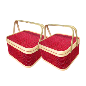Hot Selling Product Stylish Gifting Solutions with Bamboo <b>Gift</b> <b>Baskets</b>: Eco-Friendly and Versatile with High Quality - Product Image 1