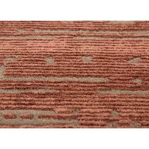 Alfombra de Lana y Viscosa Tejida a Mano con Diseño Abstracto en Rojo y Naranja, Rectangular de 4m, para Decoración de Sala de Estar - Tra-15282 - Product Image 3