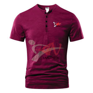 Ropa al por Mayor, Mezcla de Ropa, Fardos de Ropa Usada, Camisetas Casuales de Color Sólido de Manga Corta para Hombre, Camisetas de Alta Calidad para Hombre - Product Image 5