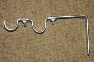 Accessoires d'extrémité de poteaux de rideaux en métal réglables avec embouts décoratifs interchangeables permettant la personnalisation de la fenêtre - Product Image 3