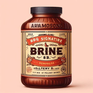 Marque privée Tendance BBQ Signature Saumure parfaite pour griller et fumer Made in USA Label Design Services - Product Image 5