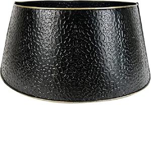 Collar de árbol negro de Metal para decoración exterior, ornamento Artificial de árbol de Navidad para decoración del hogar - Product Image 1