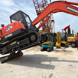 Excavatrice Doosan DH55 d'occasion, haute performance, matériel de construction, mini-excavatrice Doosan DH55 DX60, bon prix à vendre - Product Image 4