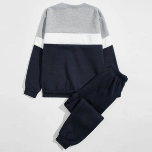 Sudaderas con capucha con logotipo bordado personalizado Unisex Casual en blanco 100 algodón liso Sudadera de cuello redondo para hombres Custom Logo Basics - Product Image 4
