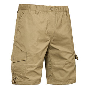 Pantalones cortos de carga de diseño personalizado para adultos Pantalones cortos de golf de color personalizado Patrón sólido Pantalones cortos de verano ligeros con servicio OEM - Product Image 5