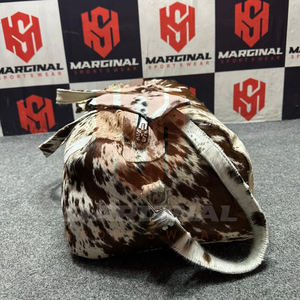 Bolsos de Lona de Cuero Vacuno Genuino Hechos a Medida con Logotipo Personalizado, Capacidad de 50-70L, Venta al Por Mayor, Nueva Llegada - Product Image 4