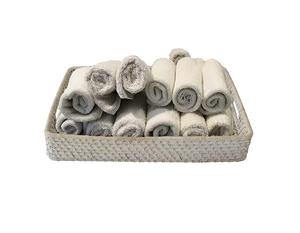 ถาดเสิร์ฟอาหารทำจากหวายงานแฮนด์เมดขนาดใหญ่ถาดเสิร์ฟอาหารสำหรับบ้านโรงแรมเครื่องครัว - Product Image 1