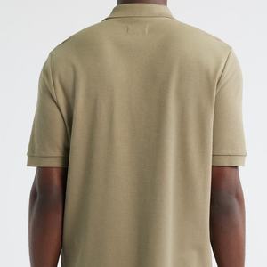 Uniformes d'entreprise de golf à manches courtes pour hommes personnalisés Logo Club Team Polos de tennis respirants en polyester souple, spandex - Product Image 4