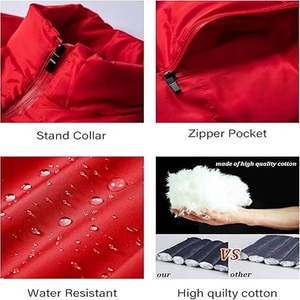 Custom Lightweight Windproof Quilted Stitching Cotton <b>Filling</b> Thermal Puffer Zipper <b>Down</b> <b>Jacket</b> for <b>Men</b> uploaded by Dress Sports - Product Image 6