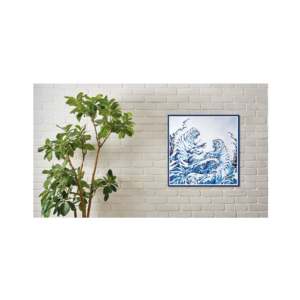 Blue 40 X 40 cm Plastic Square Photo <b>Frame</b> <b>Poster</b> Display Stand - Product Image 2