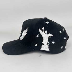 Custom 5 Panel Baseball <b>Hat</b> Luxury High Quality Curved Brim 5 Panel <b>Silk</b> Satin <b>Lined</b> Baseball Cap - Product Image 2