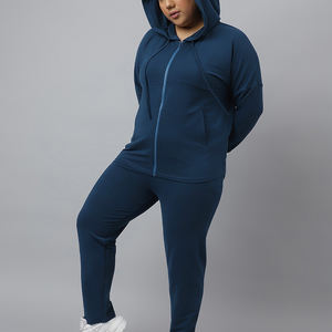 ชุดวอร์มแขนยาวของผู้หญิงไซส์พิเศษชุดวอร์มใส่สบาย2025สไตล์ที่ดีที่สุด - Product Image 1