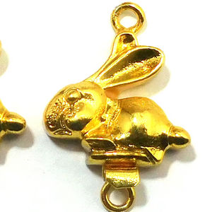 28X20MM Multi-Strand <b>Box</b> Clasp 18K Gold Oxidized Copper & Silver Plated 1 Strand <b>Jewellery</b> Clasp B770 - Product Image 1