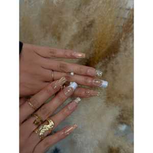 Uñas Postizas Golden Seraph, Elegantes y Lujosas - Product Image 2