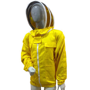 Durable Beekeeping Apparel <b>Full</b> <b>Body</b> Cotton <b>Suit</b> Protective Coverall Comfortable Breathable Ideal For Honey Harvesting - Product Image 6