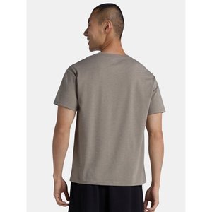 เสื้อยืดคอกลมสำหรับผู้ชายสีดำและสีขาวสีเทากรมท่าเบาพิเศษแห้งเร็วระบายอากาศได้ดี - Product Image 2