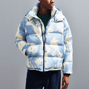 Chaqueta Acolchada Delgada Unisex para Invierno, Resistente al Agua, con Capucha y Cuello Alto, Cortavientos, Transpirable, de Nailon/Poliéster - Product Image 2