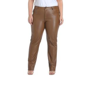 Meilleures ventes de pantalons minces décontractés pour femmes de grande taille sur le marché en ligne Fermeture éclair avec dentelle et décoration peinte Fournisseur BD - Product Image 5