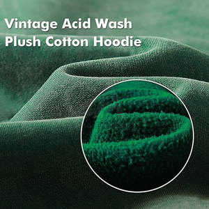 Fabriqué dans le meilleur matériau Sweats à capuche en détresse lavés à l'acide Utilisation en extérieur Sweats à capuche en détresse lavés à l'acide - Product Image 5