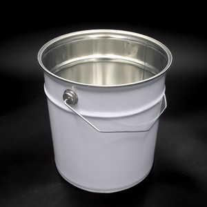 Diámetro 198mm Cubos cónicos de hojalata personalizados disponibles con tapa a presión o tapa de pestillo de anillo Capacidad total de 3,7 hasta 6,3 LT - Product Image 3