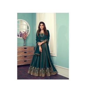 Latest Design Sequined Elegant Anarkali Gown for Wedding and Party Wear at Wholesale Price From India - Product Image 1