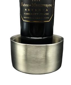Posavasos Simple de aluminio para botella de vino, para Bar, cerveza, bebida, aluminio, Decoración de mesa para el hogar - Product Image 1