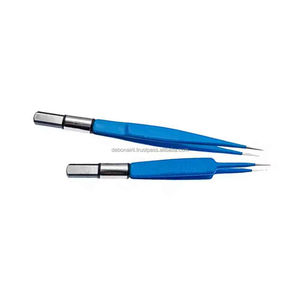 Pinzas Bipolares Manuales de Punta Fina, Acero Inoxidable, Revestimiento Antiadherente, Reutilizables, Autoclavables, Aprobadas por CE e ISO, Clase II, OEM Disponible - Product Image 5