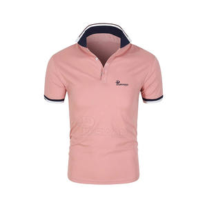Offre Spéciale hommes polos sur mesure hommes polos couleur unie conception personnalisée hommes polos - Product Image 1