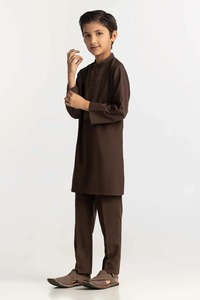 Enfants Garçons Designer Shalwar Kameez Casual Wear pour Garçons Shalwar Kameez Formal Wear - Product Image 4