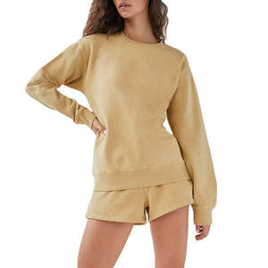 Sudadera Premium 100% Algodón con Cuello Redondo, Sudadera Personalizada Unisex Extra Grande de Felpa Gruesa para Mujer, Informal - Product Image 6