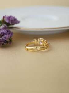 Anillo de diamantes de moissanita de corte ovalado de la mejor calidad, joyería de moda, compromiso de boda, regalo de fiesta de aniversario disponible al mejor precio - Product Image 3