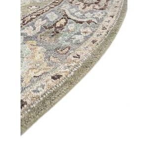 Alfombra de lana afgana anudada a mano Someplace in Time JAipur Rugs EU Green con diseño de medallón para uso doméstico-EA-3009 - Product Image 4