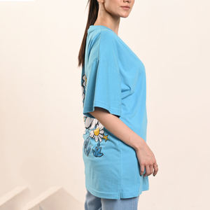 Camiseta de talla grande personalizada para hombre al por mayor, camiseta de talla grande de algodón con logotipo estampado 100%, camisetas grandes y altas, Camiseta holgada - Product Image 4