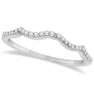 Anillo de Compromiso de Oro Blanco de 14K con Diamantes Infinitos y Rubí, Conjunto de Joyería Fina de 0.34ct - Product Image 2