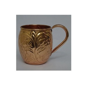 Bar y Club Hogar Cocina y restaurantes Uso Moscow Mule Mug Metal y cobre Acero inoxidable 2 tazas Calidad superior - Product Image 5