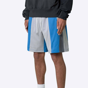Pantalones cortos de baloncesto de alta calidad para hombre OEM logotipo personalizado transpirable verano gimnasio Fitness pantalones cortos elásticos de talla grande opciones disponibles - Product Image 1