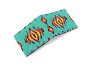 Portefeuille en cuir à motif perlé Azetec pour hommes disponible à un prix abordable auprès de l'exportateur et du fabricant indiens - Product Image 2