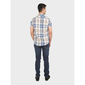 Camisa Casual para Hombre TAMAS, Corte Slim Fit, 100% Algodón Popelina, Transpirable y Antiarrugas, Tallas 3XL y 6XL, para Otoño - Product Image 4