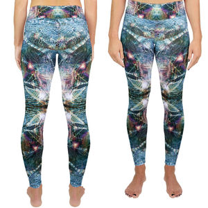 Leggings Casuales de Material Personalizado con Logotipo, Leggings de Sublimación para Mujer, Leggings de Moda Personalizados con Cintura Elástica para Mujer - Product Image 5