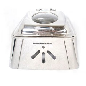 Commercial chauffe-plats affichage chauffe-plats de haute qualité en gros chauffe-plats pour la restauration hôtel mariage - Product Image 6