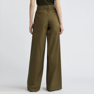 Fabricantes de Ropa Casual, Pantalones Acampanados para Mujer, Totalmente Personalizados, Pantalones de Pierna Ancha - Product Image 3